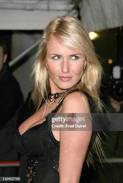 Nancy Sorrell during An Audience With Al Murray - The Pub Landlord at The London Television Centre in London, Great Britain.