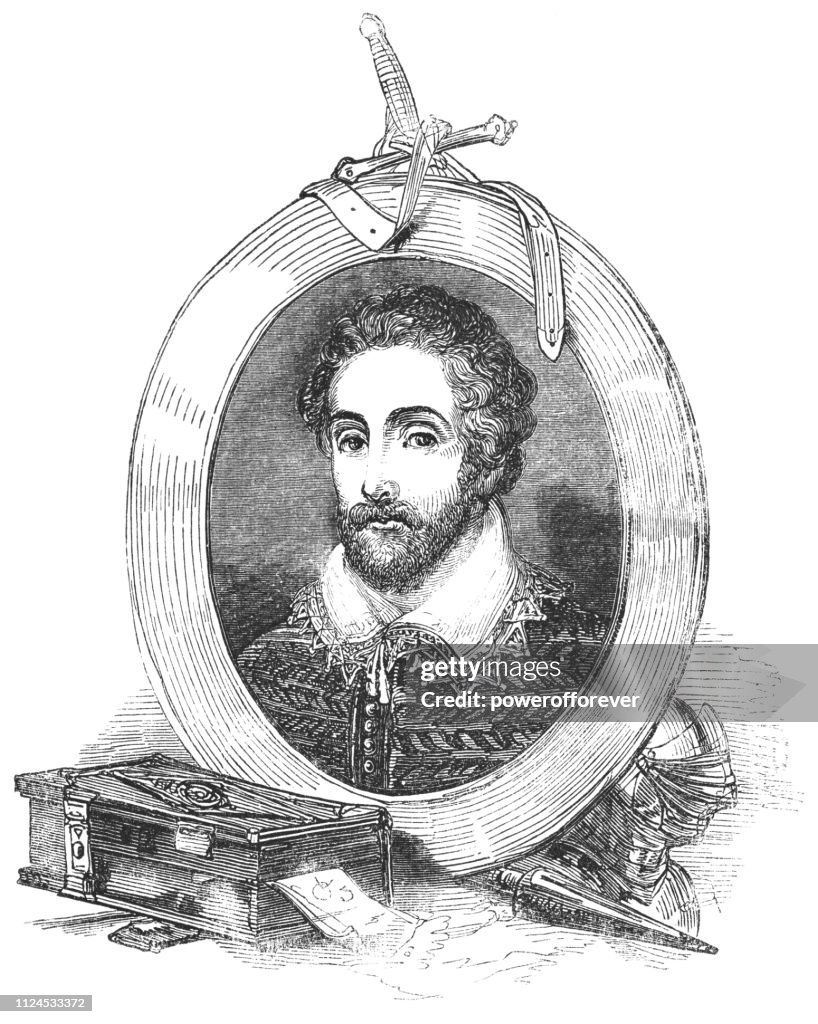 Still Life Portrait of Edmund Spenser