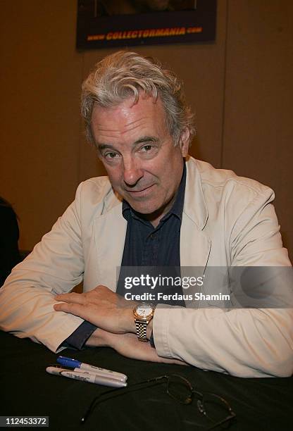 Jay Benedict attends the London Film and Comic Convention at Earls Court on July 19, 2008 in London, England.