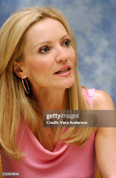 Joan Allen during "The Bourne Supremacy" Press Conference with Matt Damon, Joan Allen, Fanka Potente and Brian Cox at The Four Seasons Hotel in...