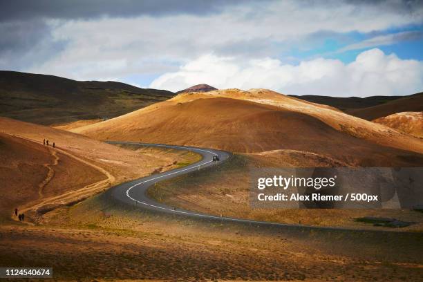 iceland - spring mountains stock pictures, royalty-free photos & images