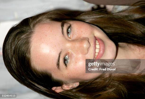 Anna Popplewell during The Peter Pan Awards and Photocall at The Wardorf Hilton Hotel in London, United States.