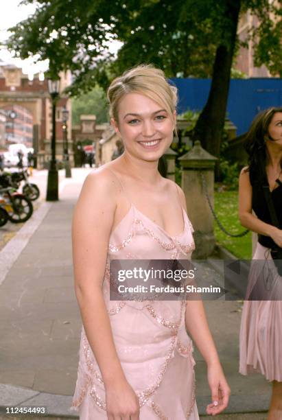 Sophia Myles during "Thunderbirds" London Premiere - After Party - Arrivals at Lincoln's Inn Field in London, Great Britain.