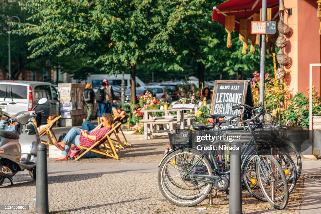 Street Scene in Berlin, Germany