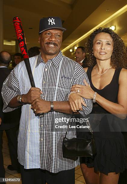 Ving Rhames and wife Deborah during "Dawn of the Dead" - Los Angeles Premiere - Red Carpet at Cineplex Beverly Center Theatres in Los Angeles,...