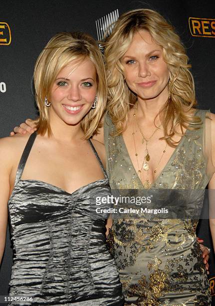 Natalie Distler and Andrea Roth during "Rescue Me" Season Three New York Premiere at Ziegfeld Theater in New York City, New York, United States.