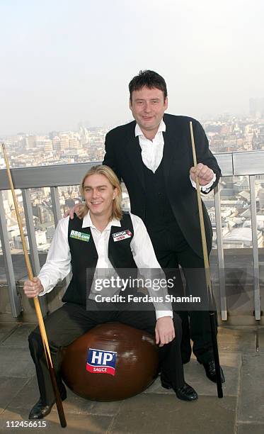 Paul Hunter and Jimmy Brown, formerly known as Jimmy White