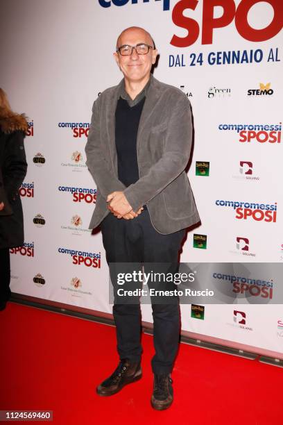 Director Francesco Micciche attends "Compromessi Sposi" photocall on January 24, 2019 in Rome, Italy.