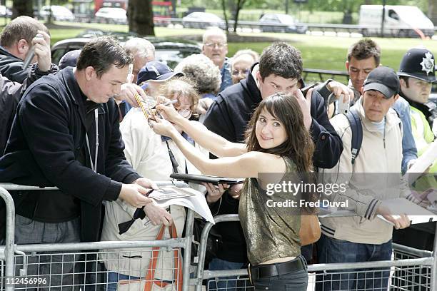 Tunstall during 2006 Ivor Novello Awards - Outside Arrivals at Grosvenor House in London, Great Britain.