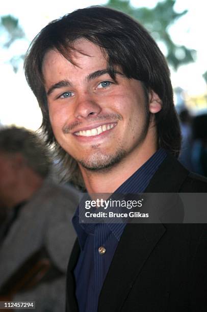 Jason Ritter during "Hairspray" Opening Night Los Angeles - Arrivals at Pantages Theater in Hollywood, California, United States.