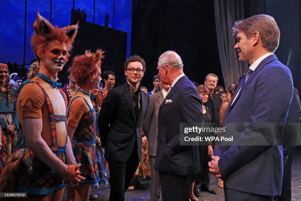 The Royal Ballet School Honour HRH Prince Charles 70th birthday At The Royal Opera House