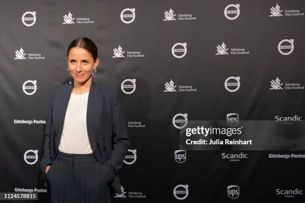 Swedishactress/director Tuva Novotny attends the world premiere of her film adaptaion of Fredrik Backman’s bestseller "Britt-Marie Was Here" at...