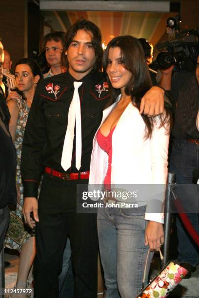 Jorge Moreno and Mayte Ontivero during Ocean Drive en Espanol 3rd Anniversary Celebration at Amik Loft & Lounge in Miami Beach, Florida, United...