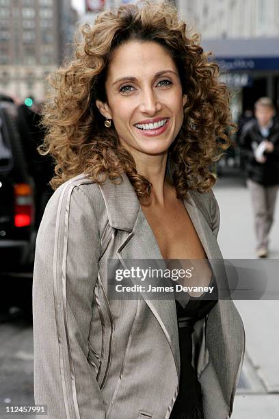 Melina Kanakaredes during Melina Kanakaredes Sighting in New York City - November 9, 2005 at Midtown Manhattan in New York City, New York, United...