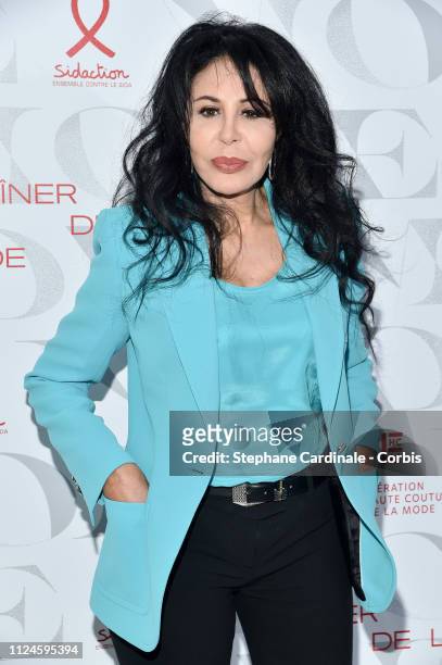 Yamina Benguigui attends the 17th "Diner De La Mode" as part of Paris Fashion Week on January 24, 2019 in Paris, France.