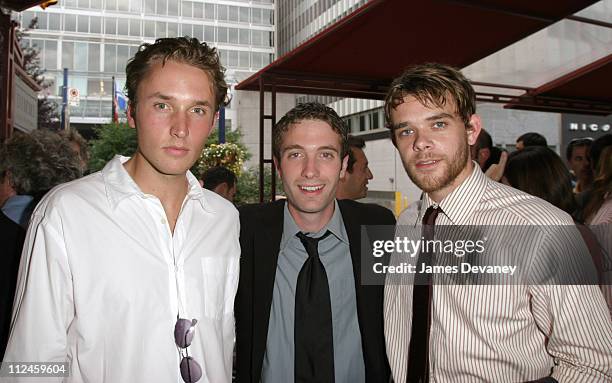 Joshua Close, Director Jacob Tierney & Nick Stahl during 2003 Toronto International Film Festival - Cocktails for "Twist" at Dimmi Bar in Toronto,...