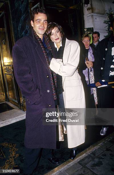 Teri Hatcher and Husband Jon Tenney during Teri hatcher and Husband Jon Tenney File at London in London, Great Britain.