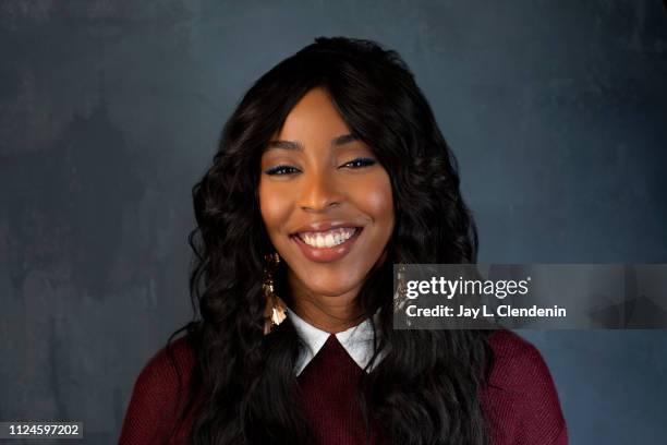 Actress Jessica Williams, from 'Corporate Animals' is photographed for Los Angeles Times on January 28, 2019 at the 2019 Sundance Film Festival, in...