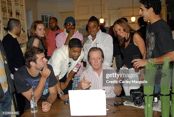 Cassidy, Fonzworth Bentley, Damon Degraff, Patrick McMullan, Jayma Cordosa and guests