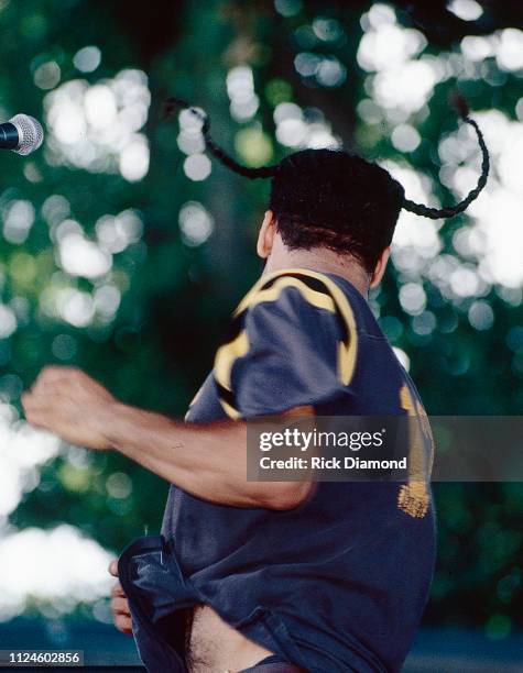 Ben Harper performs during Music Midtown in Atlanta, Ga. On May 14, 1995