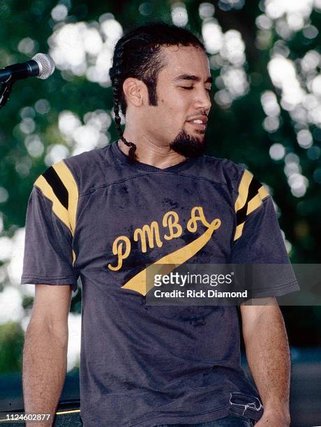 Ben Harper performs during Music Midtown in Atlanta, Ga. On May 14, 1995