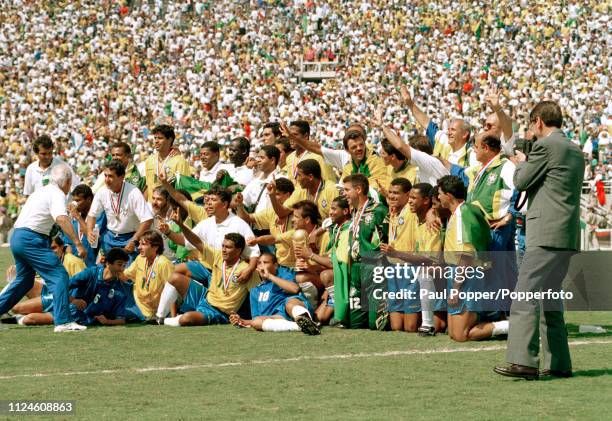 Brazil Win 1994 FIFA World Cup Final, News Photo