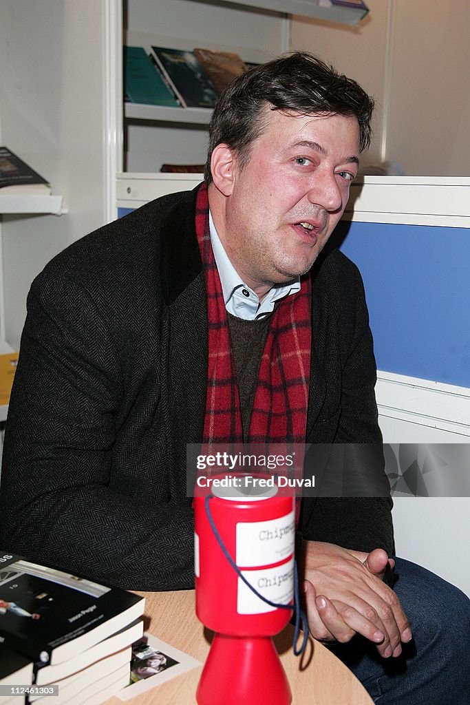 Stephen Fry at the 2006 London Book Fair - March 5, 2006