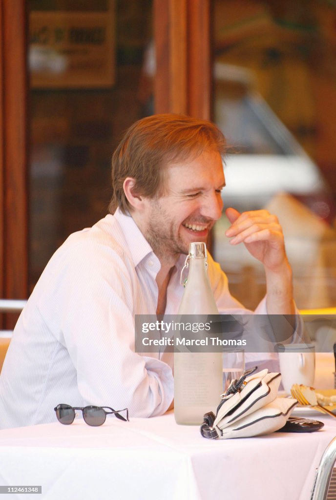 Ralph Fiennes Sighting in New York - May 30, 2006