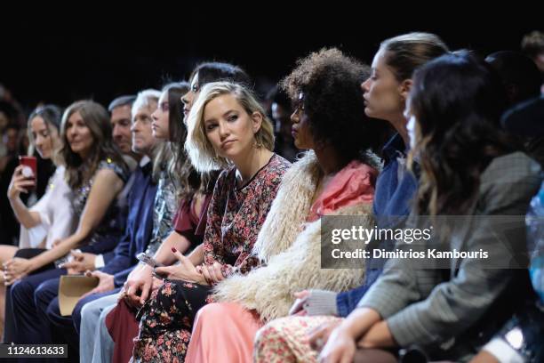 Kate Hudson attends the Michael Kors Collection Fall 2019 Runway Show at Cipriani Wall Street on February 13, 2019 in New York City.