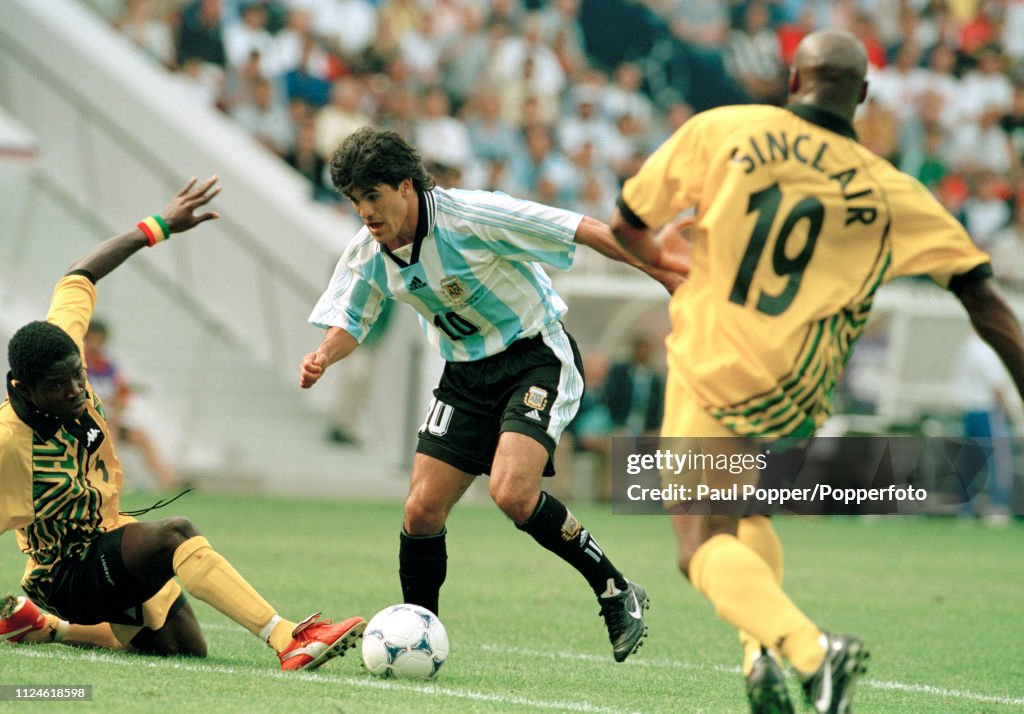 Argentina v Jamaica - 1998 FIFA World Cup Group H