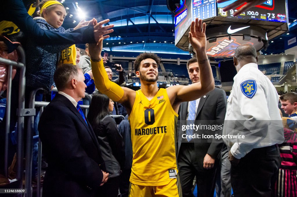 COLLEGE BASKETBALL: FEB 12 Marquette at DePaul