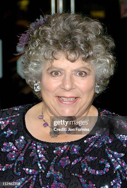 Miriam Margolyes during "Ladies in Lavender" Royal London Premiere - Inside Arrivals at Odeon Leicester Square in London, Great Britain.