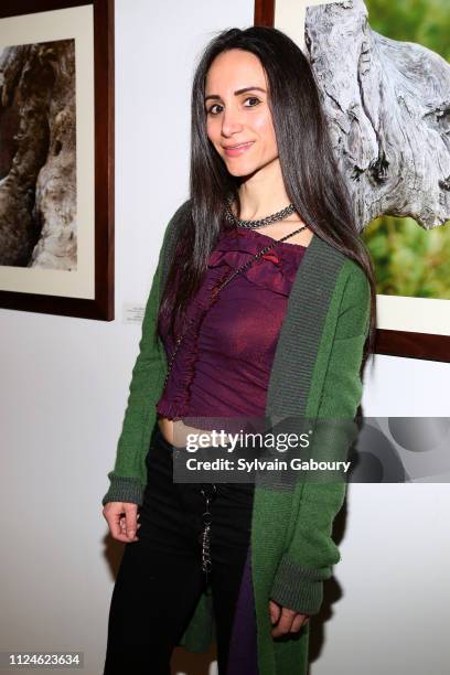 Elizabeth Shafiroff attends Global Strays Hosts Cocktails With Fine Art Photographer Ted Barkhorn at Novo Locale, 263 Bowery on January 24, 2019 in...