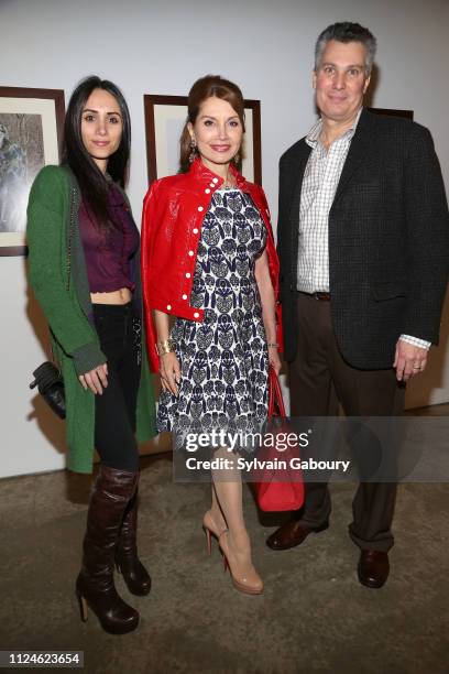 Elizabeth Shafiroff, Jean Shafiroff and Ted Barkhorn attend Global Strays Hosts Cocktails With Fine Art Photographer Ted Barkhorn at Novo Locale, 263...