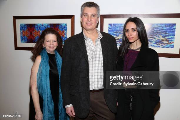 Lori Zelenko, Ted Barkhorn and Elizabeth Shafiroff attend Global Strays Hosts Cocktails With Fine Art Photographer Ted Barkhorn at Novo Locale, 263...