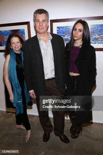 Lori Zelenko, Ted Barkhorn and Elizabeth Shafiroff attend Global Strays Hosts Cocktails With Fine Art Photographer Ted Barkhorn at Novo Locale, 263...