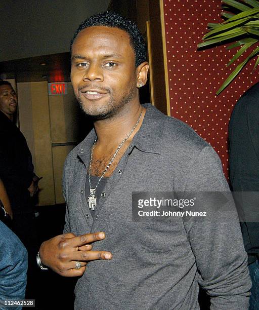 Carl Thomas during Direct Impulse's Blend Party at Lobby in New York City, New York, United States.
