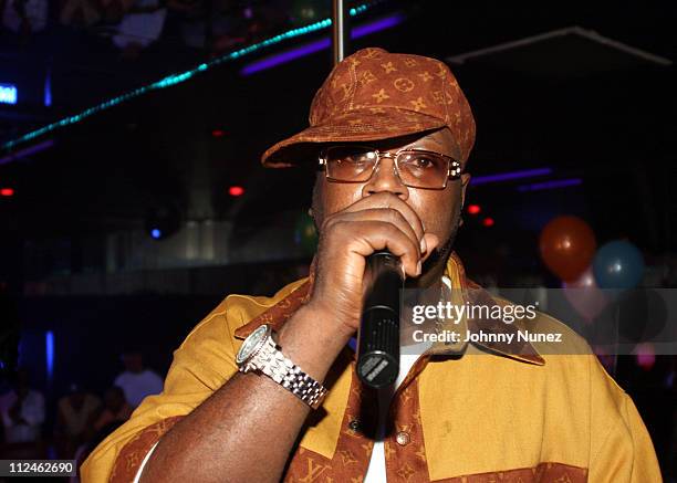 Kay Slay during DJ Kay Slay Birthday Smash Out Hosted by Buffie the Body at The Players Club in New York, New York, United States.