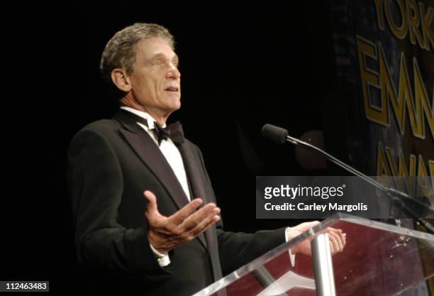 Maury Povich, president of the New York Chapter of the National Television Academy
