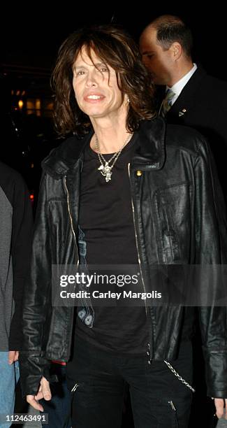 Steven Tyler during "The Polar Express" New York Premiere at Ziegfeld Theater in New York City, New York, United States.