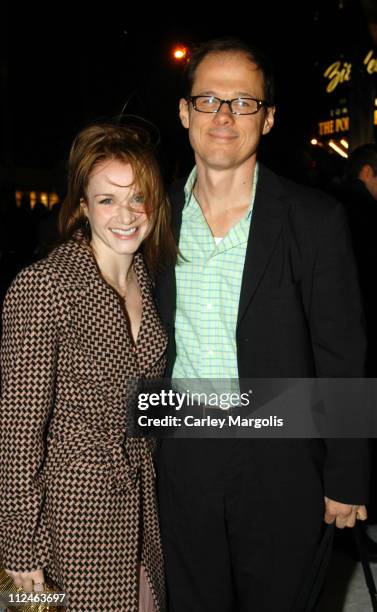 Kate Reinders and guest during "The Polar Express" New York Premiere at Ziegfeld Theater in New York City, New York, United States.