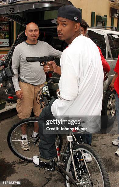 Camron during Behind The Scenes Of Killa Season - Day 2 - 16 August, 2005 at 109th & 2nd Avenue in New York, New York, United States.