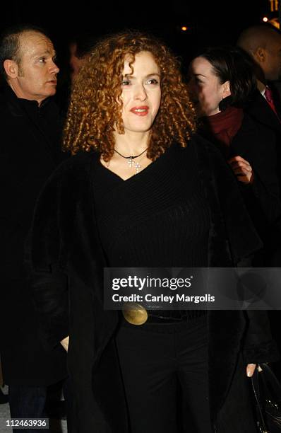 Bernadette Peters during "The Polar Express" New York Premiere at Ziegfeld Theater in New York City, New York, United States.