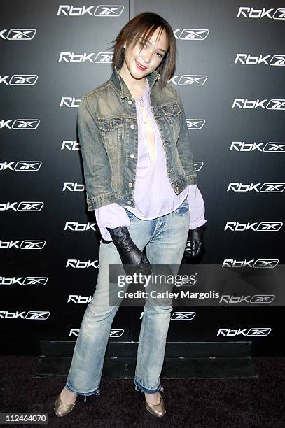 Naima Mora during "Reebok Now Playing" Featuring Nelly, Daddy Yankee, Mike Jones and Lupe Fiasco - After Party at Marquee in New York City, New York,...