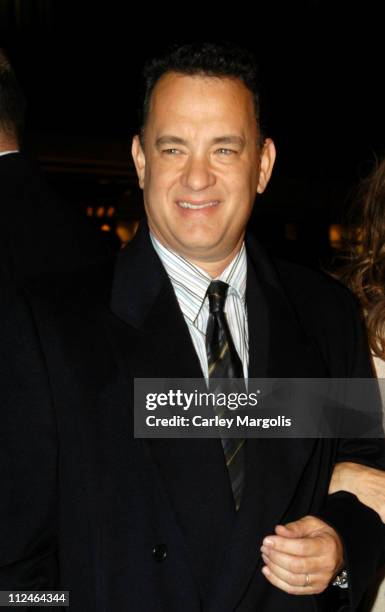 Tom Hanks during "The Polar Express" New York Premiere at Ziegfeld Theater in New York City, New York, United States.