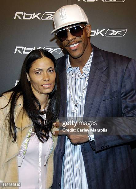 Nicolette Williams and Jerome Williams during "Reebok Now Playing" Featuring Nelly, Daddy Yankee, Mike Jones and Lupe Fiasco - After Party at Marquee...