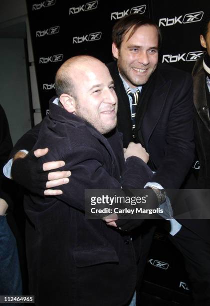 Noah Tepperberg of Marquee and Paul Sevigny during "Reebok Now Playing" Featuring Nelly, Daddy Yankee, Mike Jones and Lupe Fiasco - After Party in...