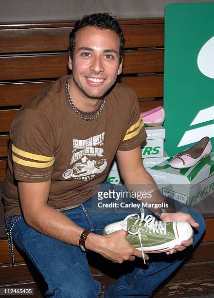 Howie Dorough at PF Flyers during LIVEStyle Entertainment Presents Hollywood Life Lounge at Cabana Club at Cabana Club in Hollywood, California,...