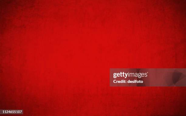 ilustrações de stock, clip art, desenhos animados e ícones de bright maroon, deep red colored cracked effect grunge wall texture empty background- horizontal - bad condition