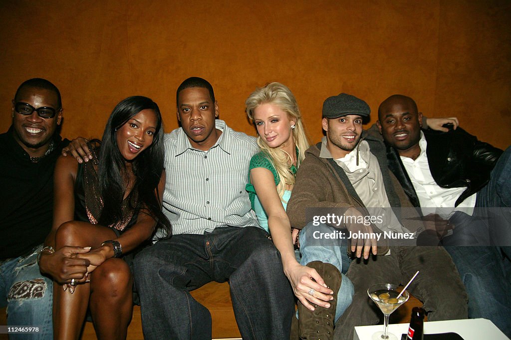 Naomi Campbell Co-Hosts Sky Wednesdays at The 40/40 Club - February 9, 2005
